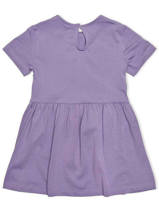 Kids Only Kids Dress Short Sleeve Purple