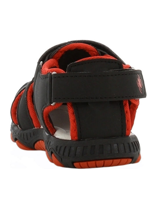 Sandaletten Spiderman Schwarz