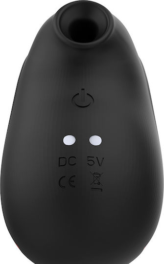 Rithual Shushu Clitoral Stimulator Αναρροφητής Αιδοίου με Δόνηση Black