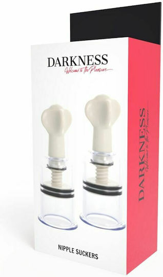 Darkness Darkness Nipple Suckers Аспиратор Нипели Прозрачен 2бр