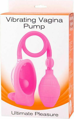 Seven Creations Vibrating Vagina Pump Αναρροφητής Vagin cu Vibrații Pink 1buc