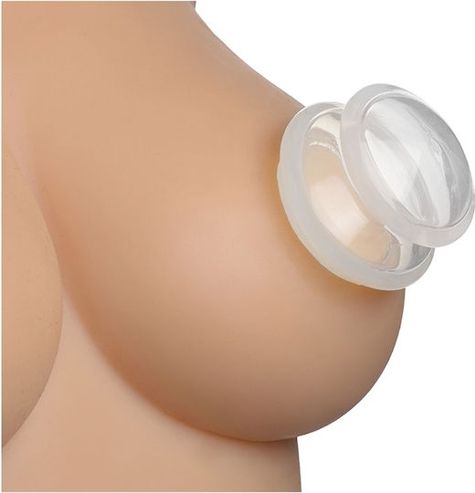 XR Clear Plungers Nipple Suckers Large Clear 2pcs