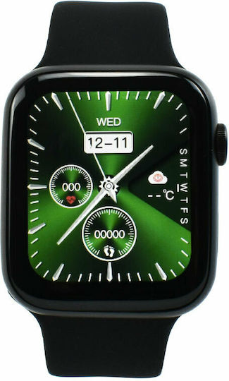 Andowl R36 Smartwatch με Παλμογράφο (Μαύρο)