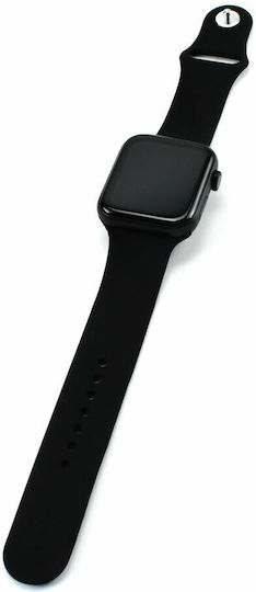 Andowl R36 Smartwatch με Παλμογράφο (Μαύρο)