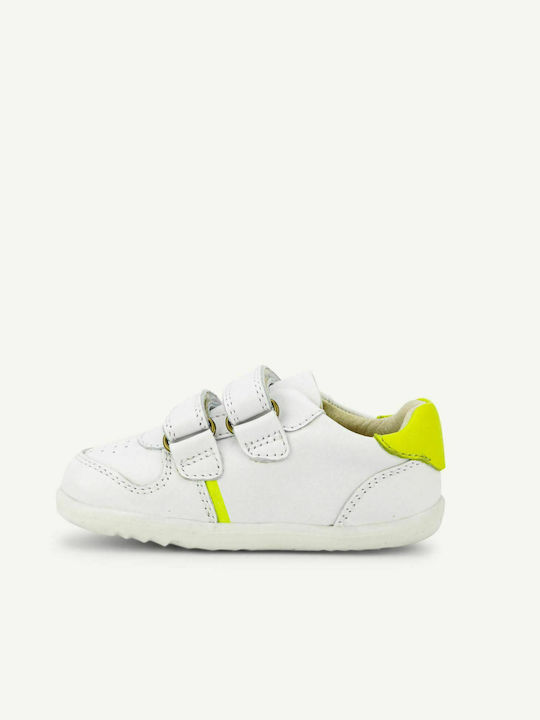 Bobux Kids Sneakers with Scratch White