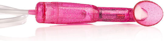 Calexotics Resonating Pleasure Advanced Aspirator Vaginal și pentru Clitoris cu Vibrație Roșu
