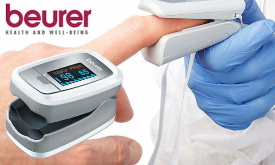 Beurer Oximetru de Puls Degetul Gri