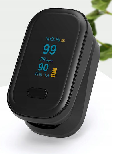 Oromed Oro-Oximeter Пулсов оксиметър Пръст Черен