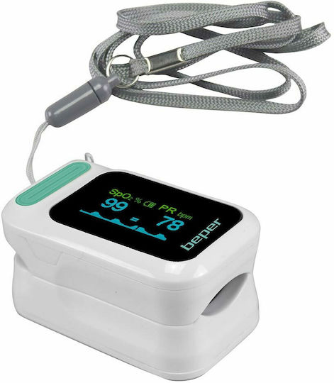 Beper Oximetru de Puls Degetul Alb