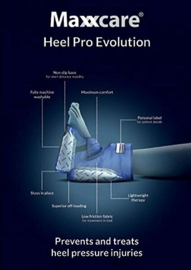 Maxxcare Pressure Ulcers Protector Lower Limbs Heel Protector with Air Cells Standard