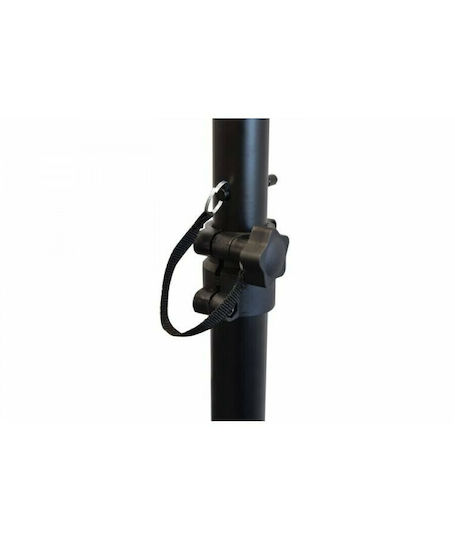 QTX Sound Tρίποδο Ηχείων PA ύψους 125-192cm σε Μαύρο Χρώμα