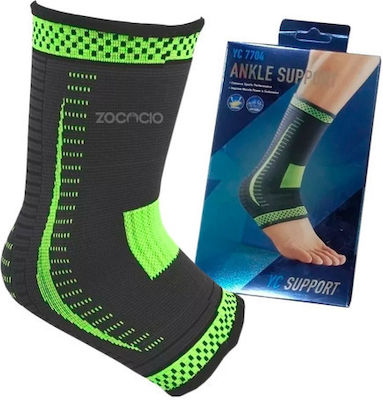 Elastic Ankle Brace Black YC 7704