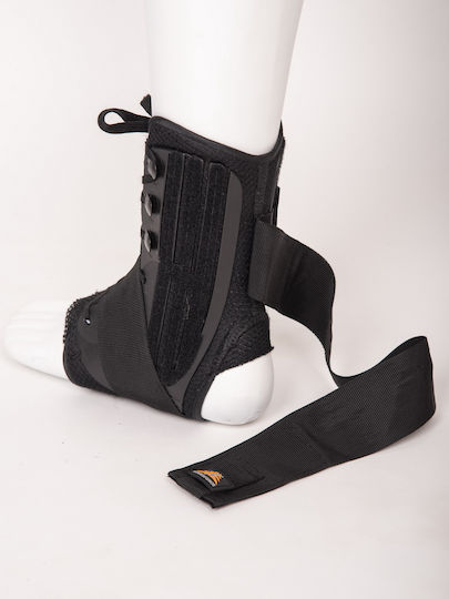 Medical Brace Airmesh Lace Επιστραγαλίδα Δεξιάς Πλευράς σε Μαύρο χρώμα