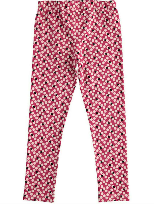 iDO Kinder Leggings Lang Burgundisch