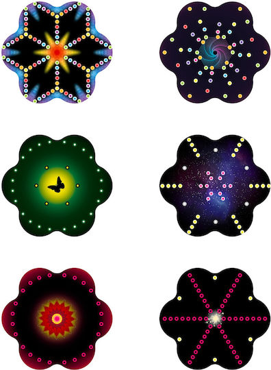 Quercetti broderii String Art Mandala pentru copii de 5+ ani+ ani