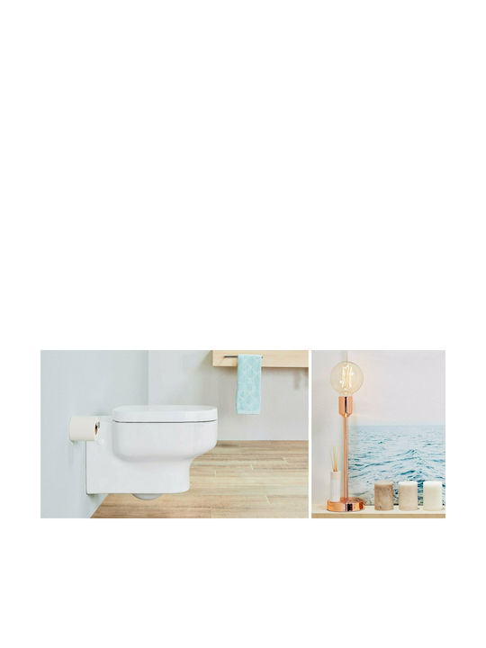 Sanitana Be You Toaletă montată pe perete cu Capac Thermodur Albă