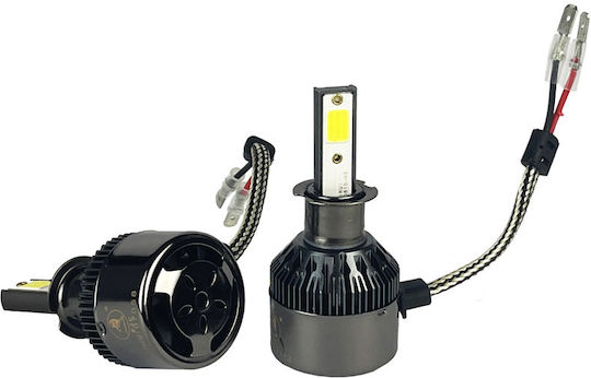 Carner Lamps Car H3 C12 5500lm LED 6000K Cold White 12-24V 36W 2pcs