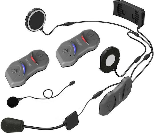 Sena Intercom Sistem de comunicare pentru motociclete cu două căști cu Bluetooth
