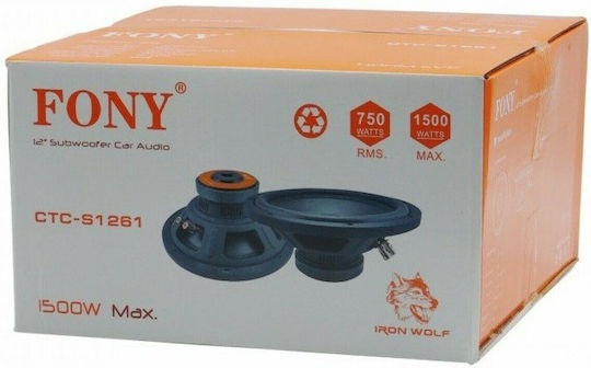 PerVoi Subwoofer Auto 12" 750W RMS