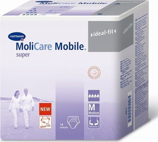 Hartmann MoliCare Premium Mobile Incontinence Underwear 8 Drops Medium 14pcs