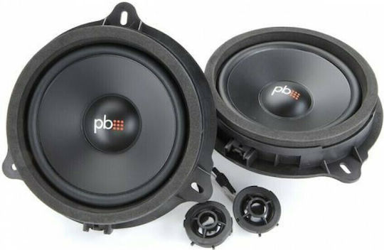 PowerBass Σετ Ηχεία Αυτοκινήτου Διαιρούμενα 6.5" με 60W RMS (Woofer)