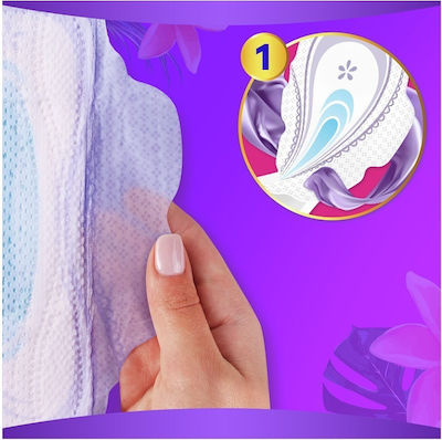 Always Platinum Ultra Super Hygienepads mit Flügeln für Normaler Fluss 5 Tropfen Größe 2 in Doppelpack 2x7Stk