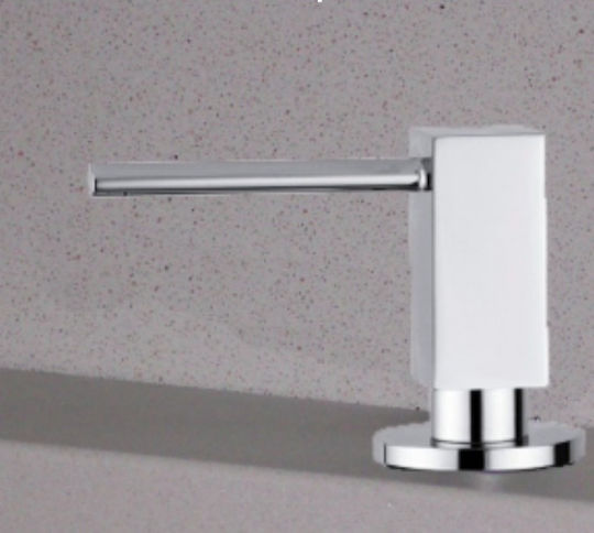 Macart New Quattro Εντοιχιζόμενο Dispenser για την Κουζίνα από Ανοξείδωτο Ατσάλι Λευκό Macart New Quattro Εντοιχιζόμενο Dispenser για την Κουζίνα από Ανοξείδωτο Ατσάλι Λευκό