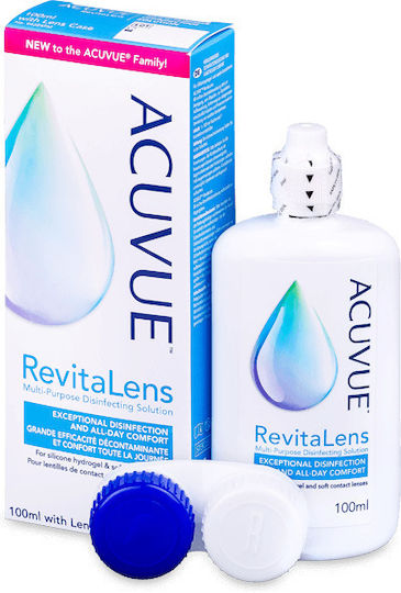 Johnson & Johnson Acuvue Revitalens Contact Lens Solution 100ml