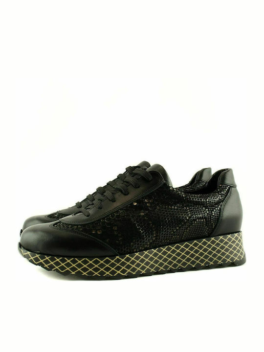 Juliet Dunn Juliet 2405 Femei Flatforms Sneakers Negre