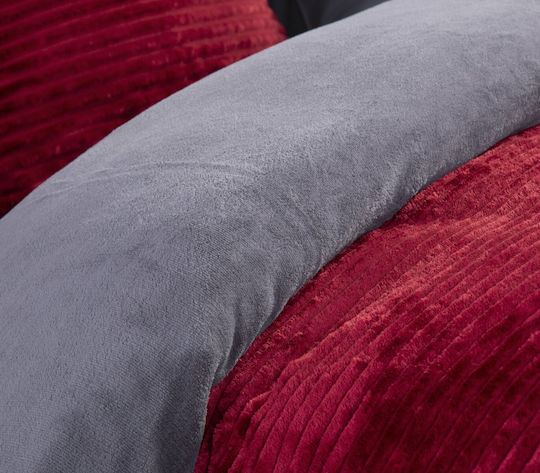 Nef-Nef Homeware Elektrische Gitarren Großes Doppelbett 240x220 Calderon Bordo