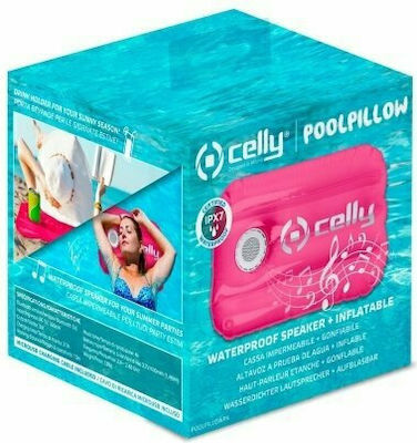 Celly Pool Waterproof Bluetooth Speaker 3W with Battery Life up to 4 hours Blue