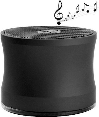 Ewa A109 Mini Bluetooth-Lautsprecher 3W mit Batterielaufzeit bis zu 6 Stunden Black