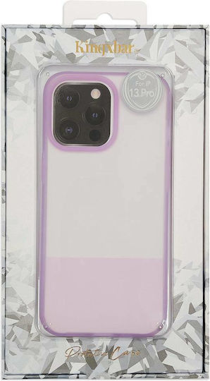 Kingxbar Plain Back Cover Silicon Violet (iPhone 13 Pro Max)
