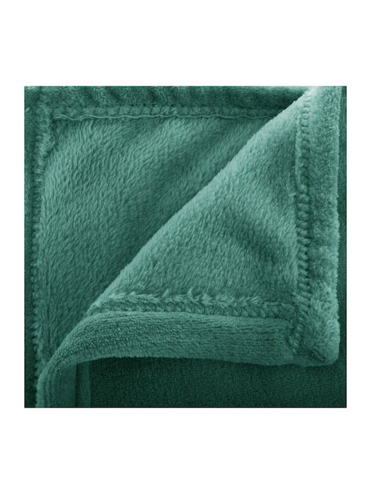 Blanket Fleece Semi-double 180x230cm. Green