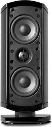 Polk Audio VM10 Satellite Ηχείο Hi-Fi Βιβλιοθήκης 100W 2 Δρόμων Π10.9xΒ10.4xΥ27.9εκ. Μαύρο