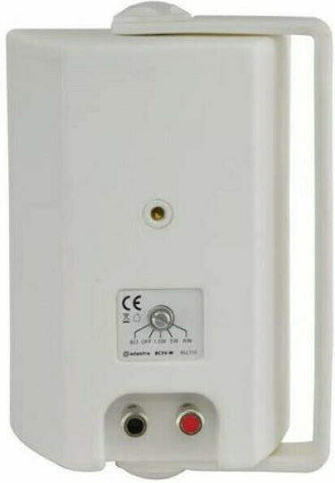 Adastra BC3V Passive Wall Mounting Speaker 30W Piece White