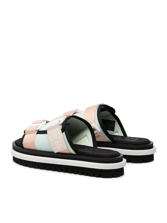 Кожени Дамски Сандали Flatforms