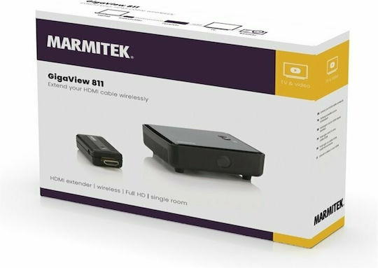Marmitek GigaView 811 Wireless Full HD & 3D Sender HDMI Extender