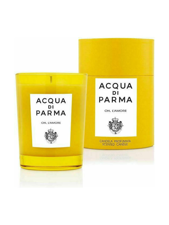 Acqua di Parma Scented Candle Jar with Scent Oh L'Amore Yellow 200gr 1pcs