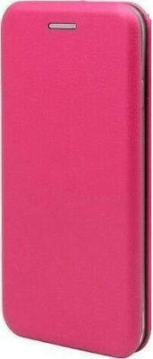 Elegance Synthetic Leather Book Pink (Redmi 7)