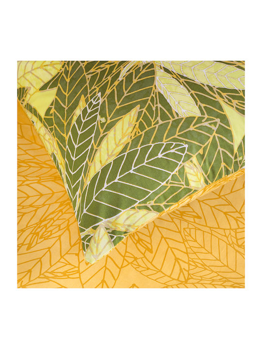 Kocoon Raellia Coverlet Queen Size Cotton Green 220x245cm