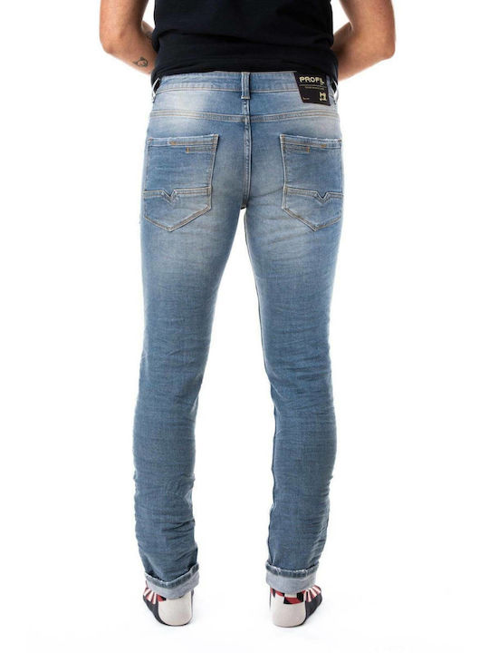 Profil Men's Jeans Pants in Slim Fit Midl Blue