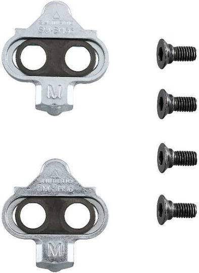 Shimano WP- Bicycle Cleats Silver Multiple Release