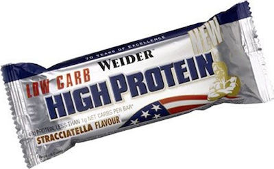 Weider High Protein Riegel mit 40% Protein & Geschmack Stracciatella 24x50gr