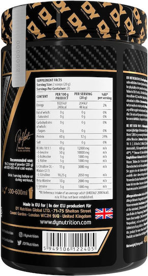 Dorian Yates Hit BCAA 10:1:1 400gr Mango