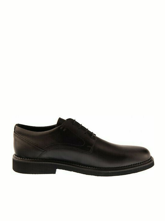 Vice Footwear Men's Leather Casual Shoes Black