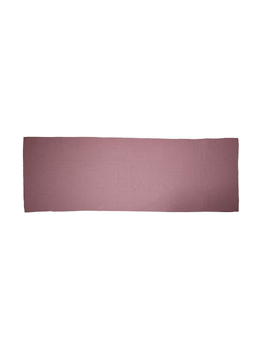 Tunturi Yoga Gym Towel With Carrying Case Pink 180x63cm