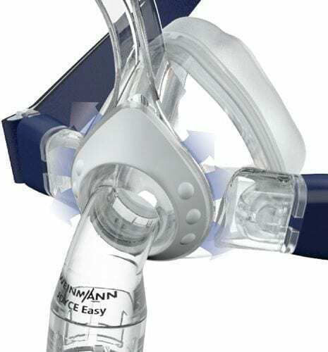 Lowenstein Joyce Easy Στοματορινική Μάσκα για Συσκευή CPAP & BiPAP 0808563 0808564 0808562 WM25920