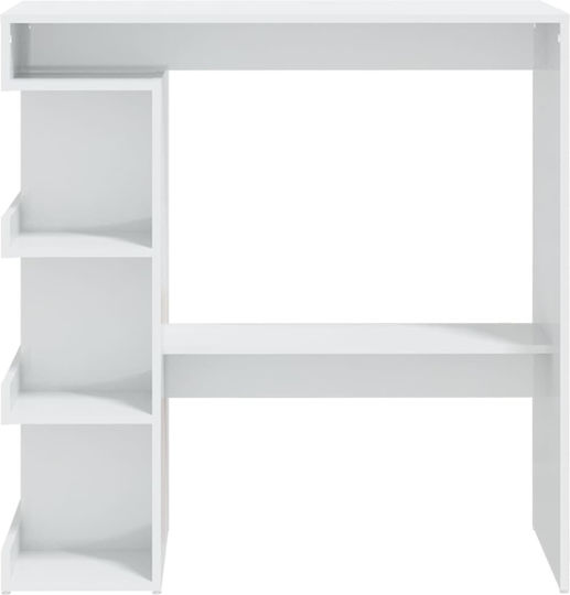 Tisch Bar Holz White 100x50x101.5cm
