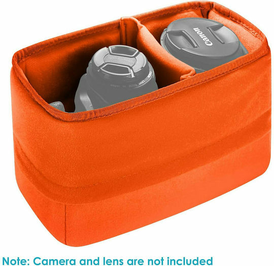 Neewer Shock-Mount Pouch Φωτογραφικής Μηχανής Πορτοκαλί